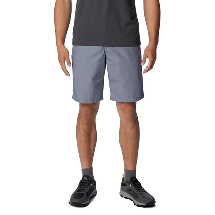 Columbia Men's Washed Out Short Hiking, Grey Ash, 
