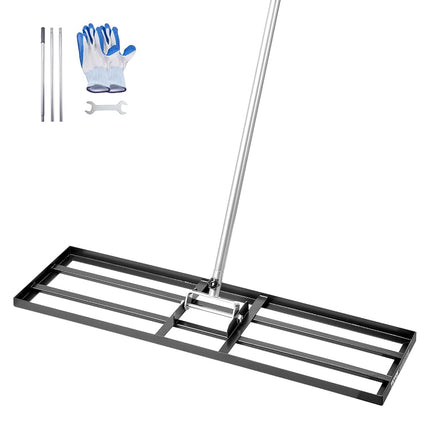 VEVOR Lawn Leveling Rake, Lawn Leveler with 83.9 i