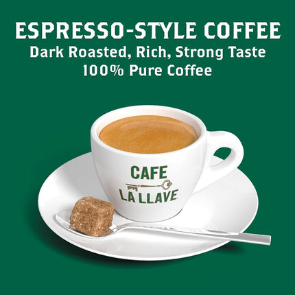Gavina Cafe La Llave 100% Pure Ground Coffee Espresso Refill Brick Pack 284g