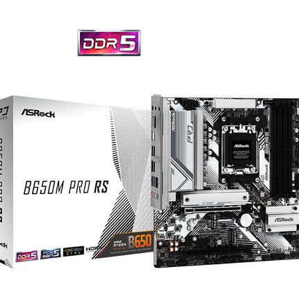 Asrock B650M Pro RS AMD B650 Emplacement AM5 micro ATX