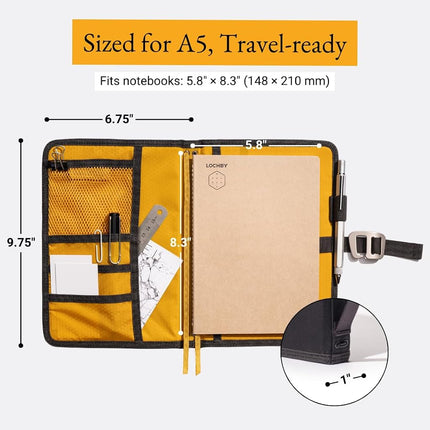 LOCHBY Field Journal Planner Cover (Bumblebee, A5)