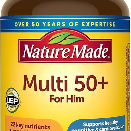 Nature Made Multi for Him 50+ Dietary Supplement T