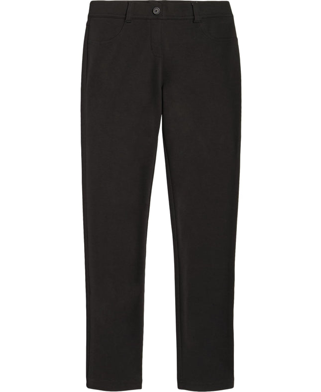 Nautica Girls' School Uniform Stretch Interlock Je
