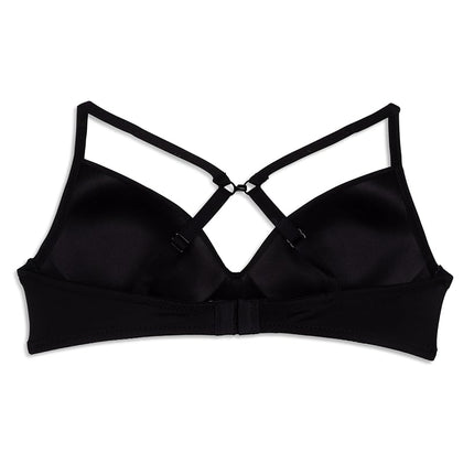 Maidenform Girl Big Girls' Slim Softi Cup Bra, Black, 34A