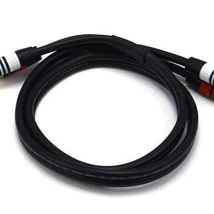 Monoprice 102869 3' Premium 2 RCA Plug to 2 RCA Plug 22AWG Cable - Black