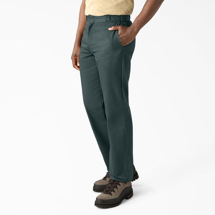 Dickies Men's Original 874 Work Pant Utility, Hunter Green V1, 34W x 32L