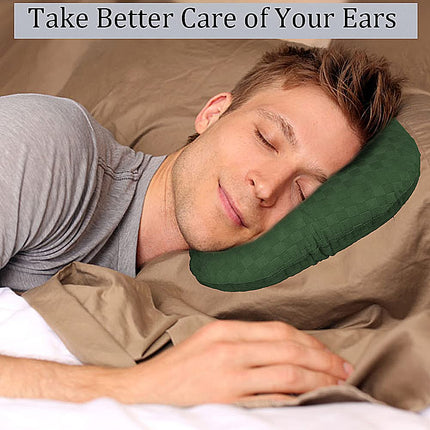 Wuronsa Ear Piercing Pillow with Hole for Cartilage Piercings, CNH Support