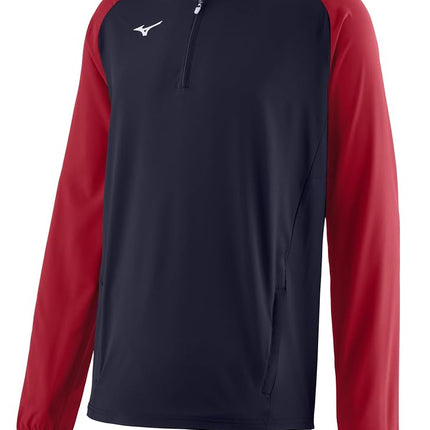 Mizuno mens Gametime Long Sleeve Hitting Jacket