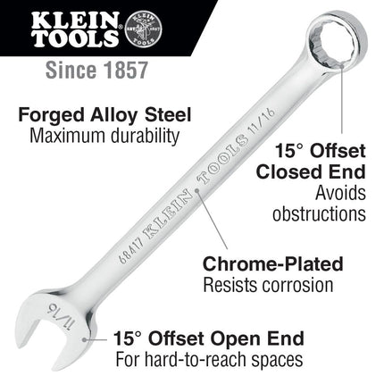 Klein Tools 68402 9-Piece Combination Wrench Set by Klein Tools