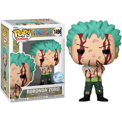 Funko One Piece Pop! Animation Roronoa Zoro Vinyl Figure Exclusive