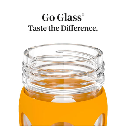 Lifefactory Glass Hydration Bottle Marigold 475 ml