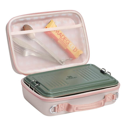 STANLEY All Day Mini Lunch Box | 4.2-quart | EVA Insulated Lunch Bag | Crush Resistant | Adjustable Strap | BPA-Free | Rose Quartz