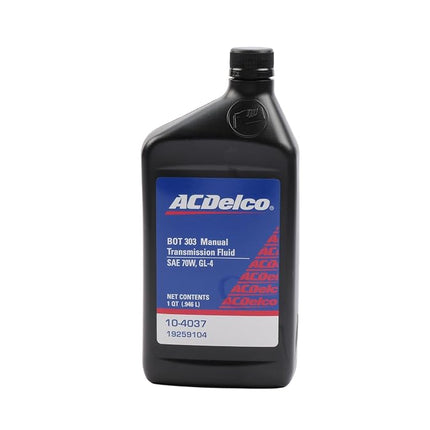 ACDelco 10-4037 70W BOT 303 Modified Low Viscosity Manual Transmission Fluid - 1 qt