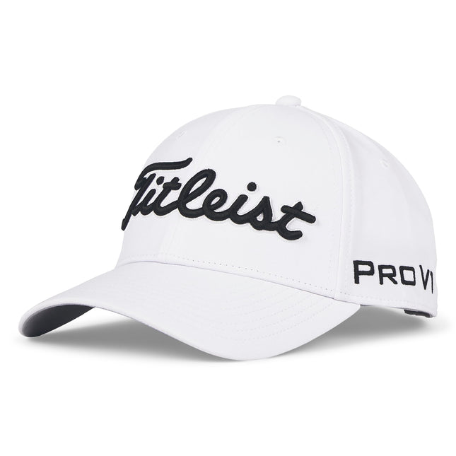 Titleist Men's Tour Performance Golf Hat White/Bla