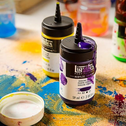 Liquitex Professional Acrylic Gouache, botella de 2 oz, Rosa Fluorescente