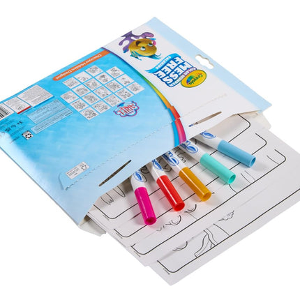Crayola Color Wonder Disney Junior Ariel Mess Free Coloring Pages, Gift for Toddlers, Age 3, 4, 5, 6