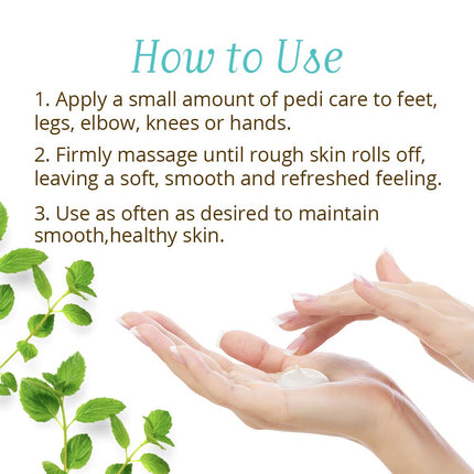 Gena Pedi Care Lotion with peppermint oil 8.5-Ounce, 1 Count