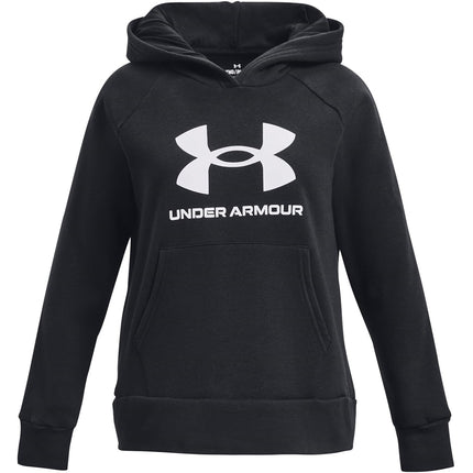 Under Armour Girls Rival Fleece Big Logo Hoodie, (