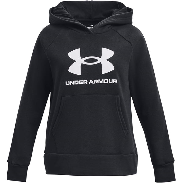Under Armour Girls Rival Fleece Big Logo Hoodie, (