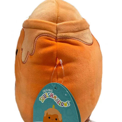 Squishmallows Original Misha La Vela Calabaza de 8 Pulgadas - Peluche Oficial de Jazwares - Juguete de Peluche Coleccionable Suave y Blandito - Regalo para Niños y Niñas