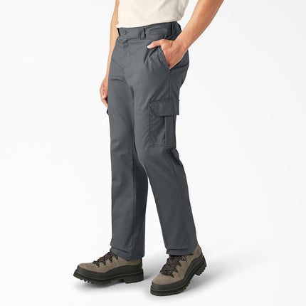 Dickies Men's Flex Regular Fit Cargo Pants, Charcoal, 34W x 32L