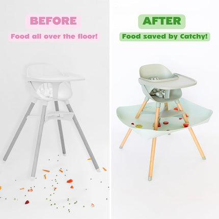 CATCHY - High Chair Food Catcher - Compatible with Stokke Tripp Trapp
