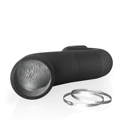 AC Infinity Flexible 10-Inch Aluminum Ducting, Heavy-Duty Four-Layer Protection, 25-Feet Long for Heating Cooling Ventilation and Exhaust