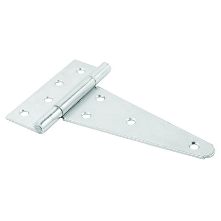 Prime Line MP18672 Tee Hinge, 6-Inch, Hot Rolled Steel, Satin Nickel Finish, Heavy Duty, 1 Set