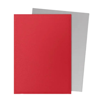 Dragon Shield | Matte Dual Standard Size Card Sleeves | 100ct - Smooth & Tough Premium TCG Sleeves - Compatible with Pokemon, One Piece, and Magic: The Gathering | Crimson & Silver