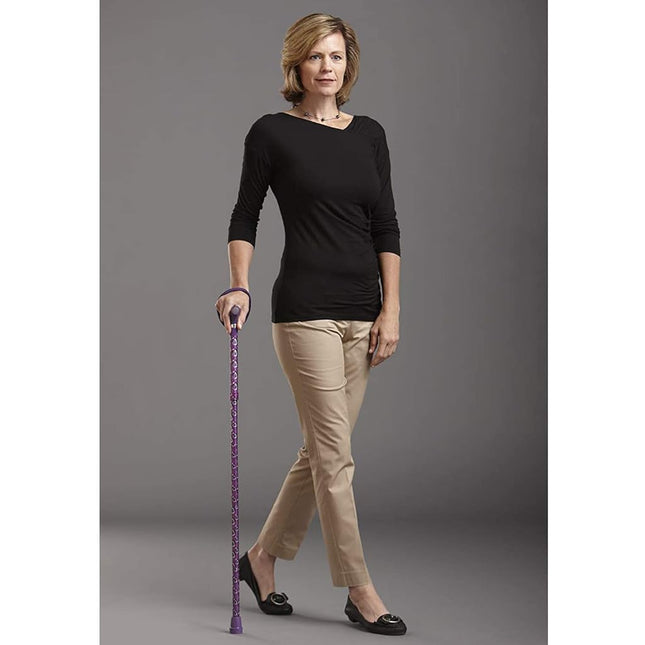 Switch Sticks Aluminum Adjustable Folding Cane and Walking Stick collapses and adjusts from 32 to 37 inches, Tango