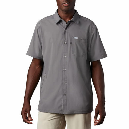Columbia Men's Slack Tide Camp Shirt, Short Sleeve