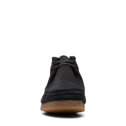 Clarks Men's Shacre Chukka Boot, Black Suede, 9.5 UK