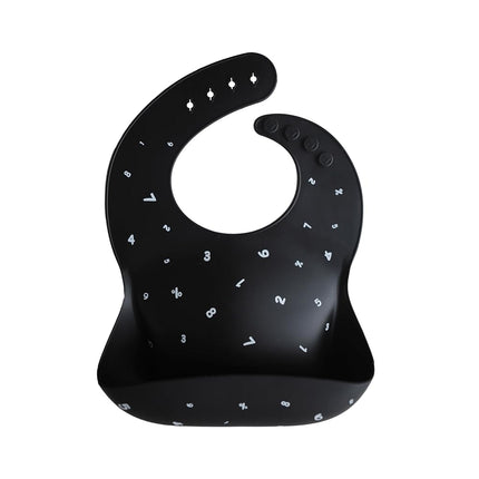 mushie Silicone Baby Bib | Adjustable Fit Waterpro