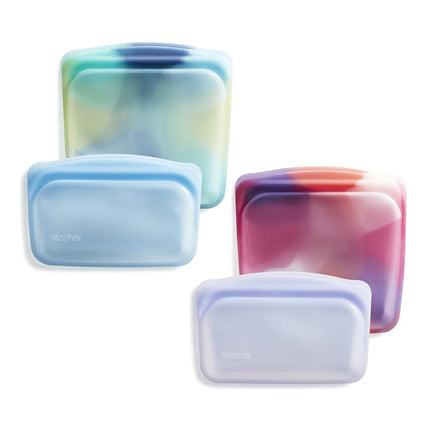 Stasher Reusable Silicone Storage Bag, Food Storag