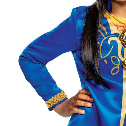 Costume de détective royal Mira pour enfants, tenue de personnage Disney Jr inspirée, taille enfant de luxe L (4-6 ans)
