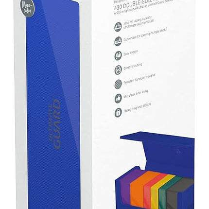Ultimate Guard Arkhive 400+ XenoSkin Monocolor Blue