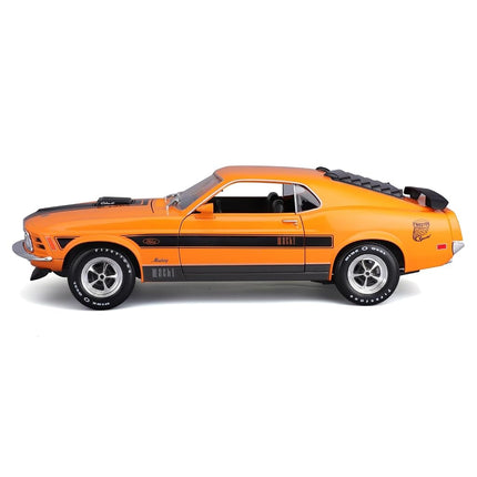 Maisto 1:18 Special Edition 1970 Ford Mustang Mach 1, Orange