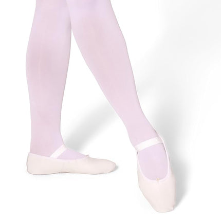 Capezio Women's Daisy Ballet Shoe Flat, White, 5 UK