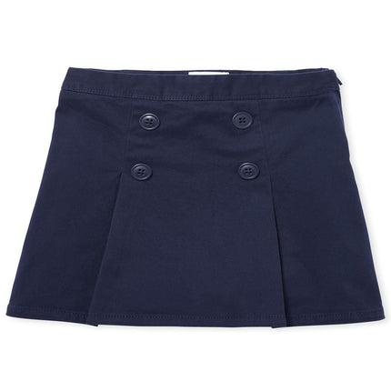 The Children's Place Girls Button Skort, Tidal Single, 12