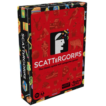 Hasbro Scattergories Clásico Juego de Mesa para 2-6 Jugadores, para Niños de 13+ Años, Adolescentes y Adultos