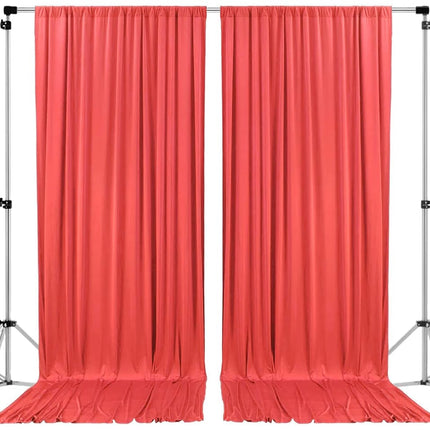 AK TRADING CO. 10 feet x 10 feet Coral Polyester B