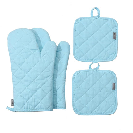 M MIAOYAN Oven Mitts and Pot Holders 4 pcs Set,Hig