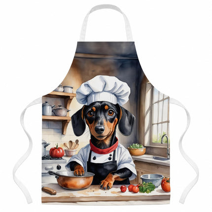 Caroline's Treasures Dachshund The Chef Apron Cook