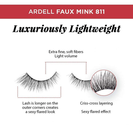 Ardell Ardell Faux Mink Lashes Black 811 Multipack (4 Pairs),