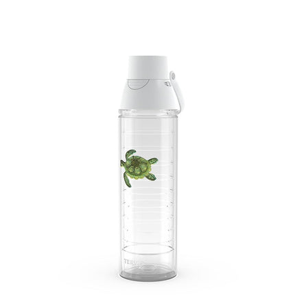 Tervis Tropical Animals Insulated Tumbler, 24oz Venture Lite Bottle, Turtle