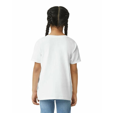 Gildan Youth Ultra Cotton T-Shirt, Style G2000B, Multipack, White (2-Pack), XL
