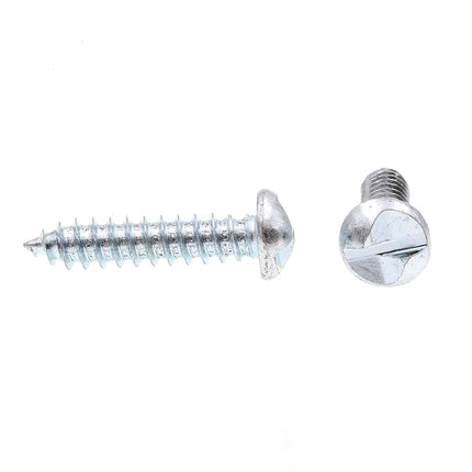 Prime-Line 9027891 Sheet Metal Screw, One Way, 12 X 1 in, Zinc Plated Steel, Pack of 100
