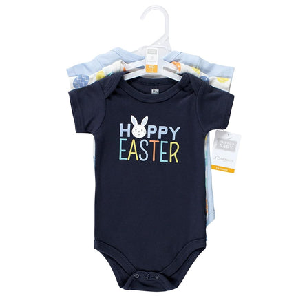 Grenouillères pour bébé en coton Hudson Baby, Joyeuses Pâques, 0-3 mois