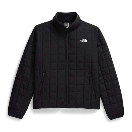 The North Face Doudoune Femme Junction (Tailles Standard et Grandes Tailles) | Manteau d'Hiver avec Finition Déperlante et Poches Main Zippées Sécurisées, TNF Black, XX-Large