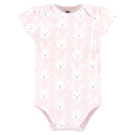 Hudson Baby Body de algodón unisex para bebé, Holiday, rosa, 9-12 meses